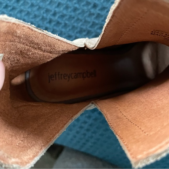 Jeffrey Campbell Suede Open Toe Booties - Picture 6 of 9